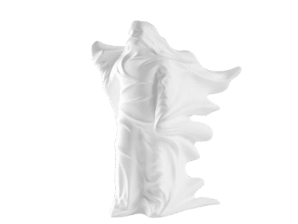 Veiled Man sculpture